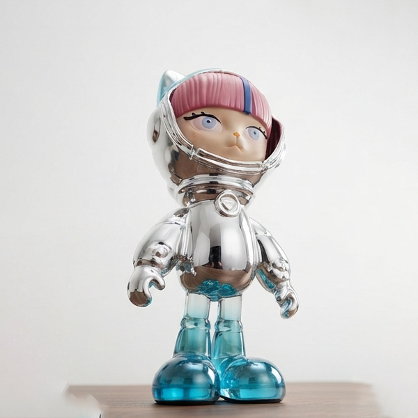 Modern Astronaut Cat Figurine-MM238