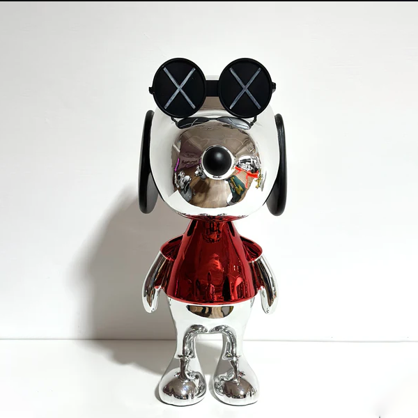 Modern dog decor statue-GH25