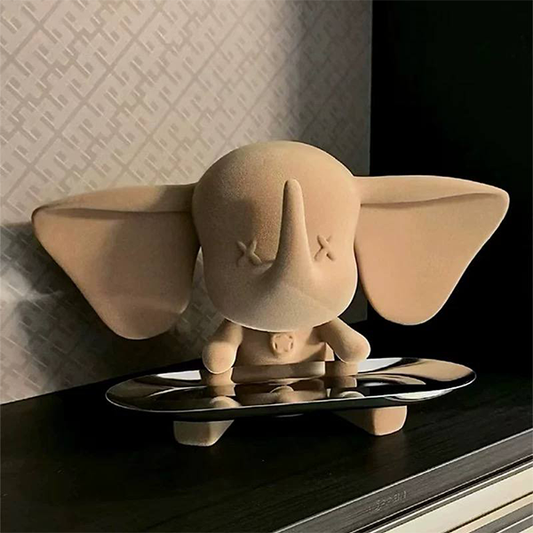 Flocked Elephant Skater-MM120