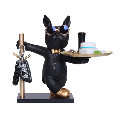 Luxury French Bulldog Valet & Tray-MM142