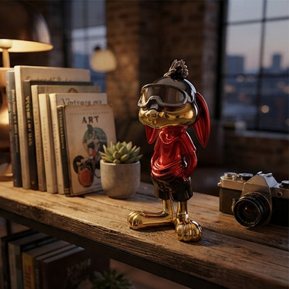 Chrome Rabbit Figurine-GH76