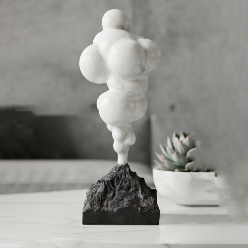 Abstract Volcanic Smoke Sculpture-mm221