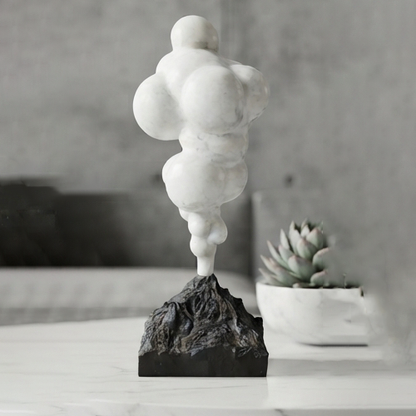 Abstract Volcanic Smoke Sculpture-mm221