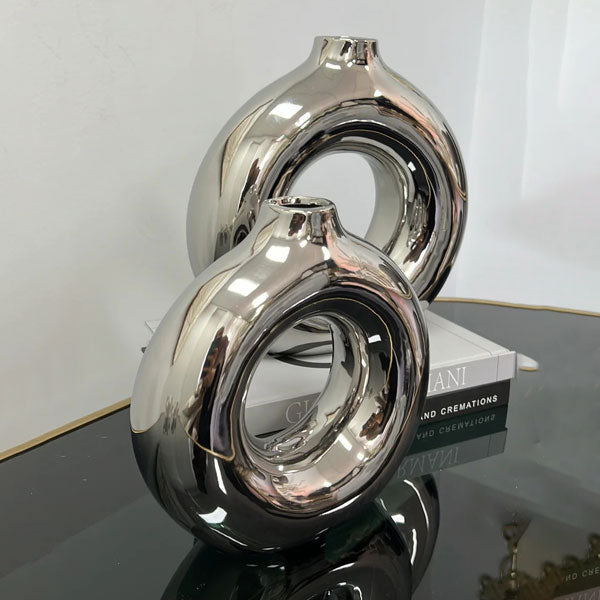 Modern two-piece vase set-V14