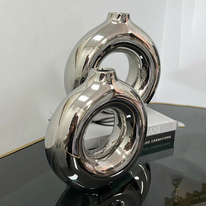 Modern two-piece vase set-V14