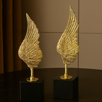 Golden Angel Wings Statues-GD35