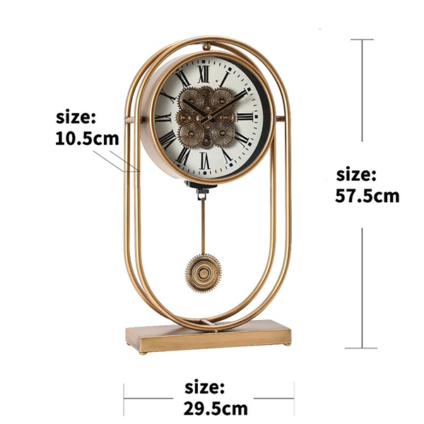 Industrial Style Desk Clock-MM128
