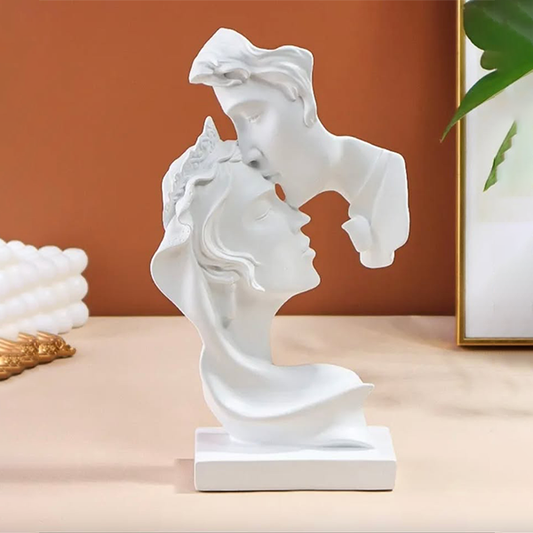 White Lover Statue