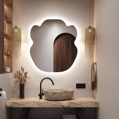 Modern Shape Mirror With LED-M30