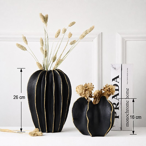 Ribbed Vase Set-725