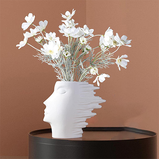 Modern Abstract Human Face Vase-s 135/2
