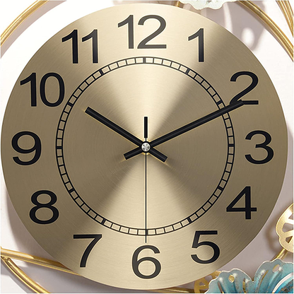 Modern metal wall clock 95X45 cm-am 275