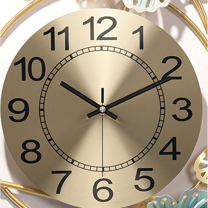 Modern metal wall clock 92X47 cm-am 276