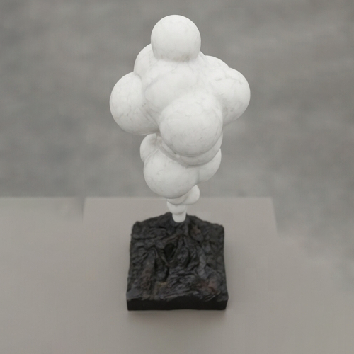 Abstract Volcanic Smoke Sculpture-mm221