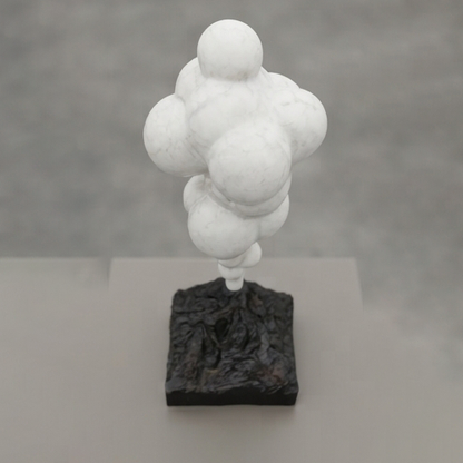 Abstract Volcanic Smoke Sculpture-mm221