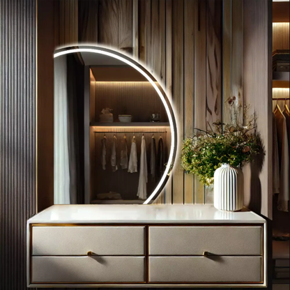 Modern Shape Mirror With LED-M22
