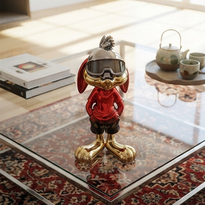Chrome Rabbit Figurine-GH76