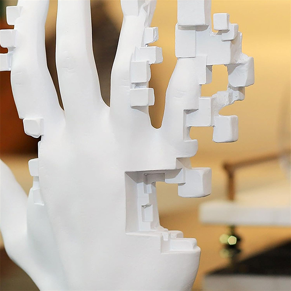 White Hand Decor