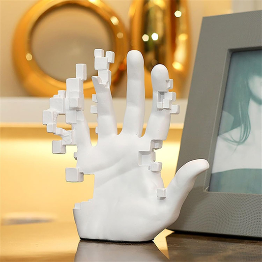 White Hand Decor