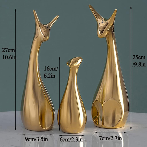 Modern Luxury cats Figurine
