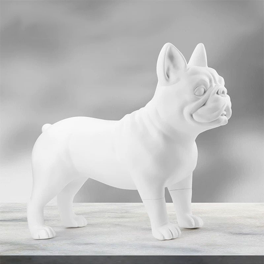 Modern White Dog Decoration-MM72